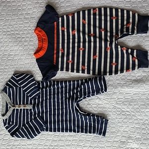Baby boy jumpsuit bundle